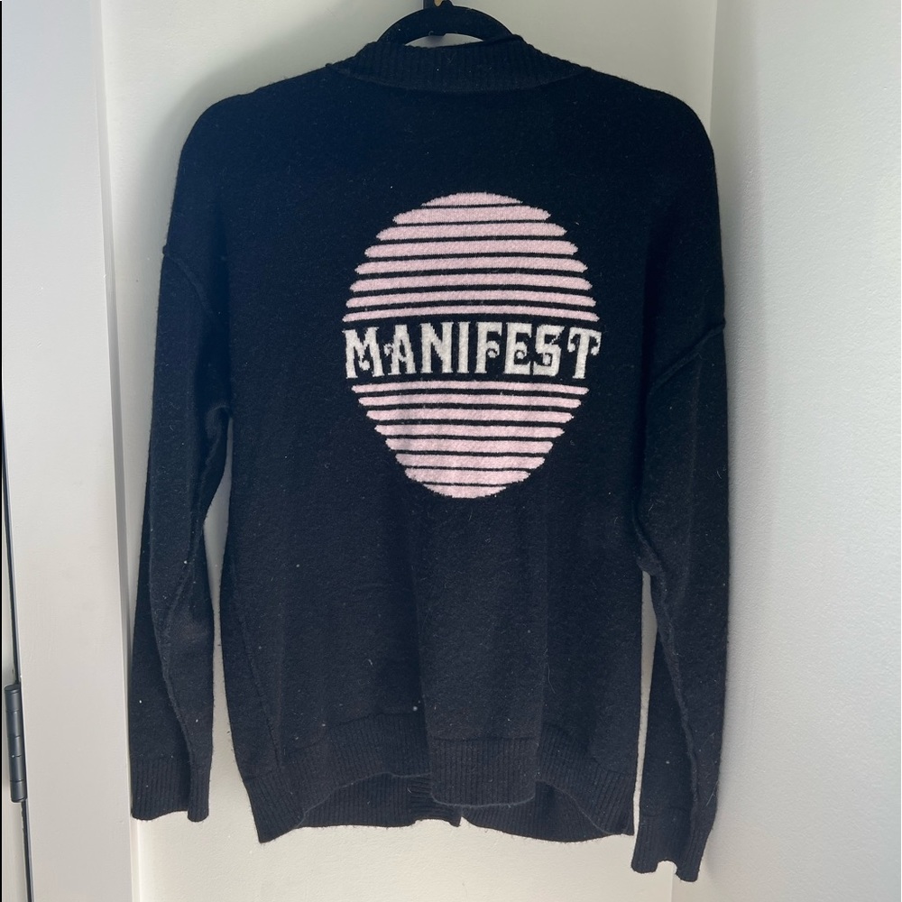 Spiritual Gangster Manisfest Cashmere Cardigan
